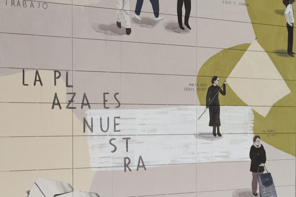 La Plaza es Nuestra, il nuovo murale di Escif | Collater.al