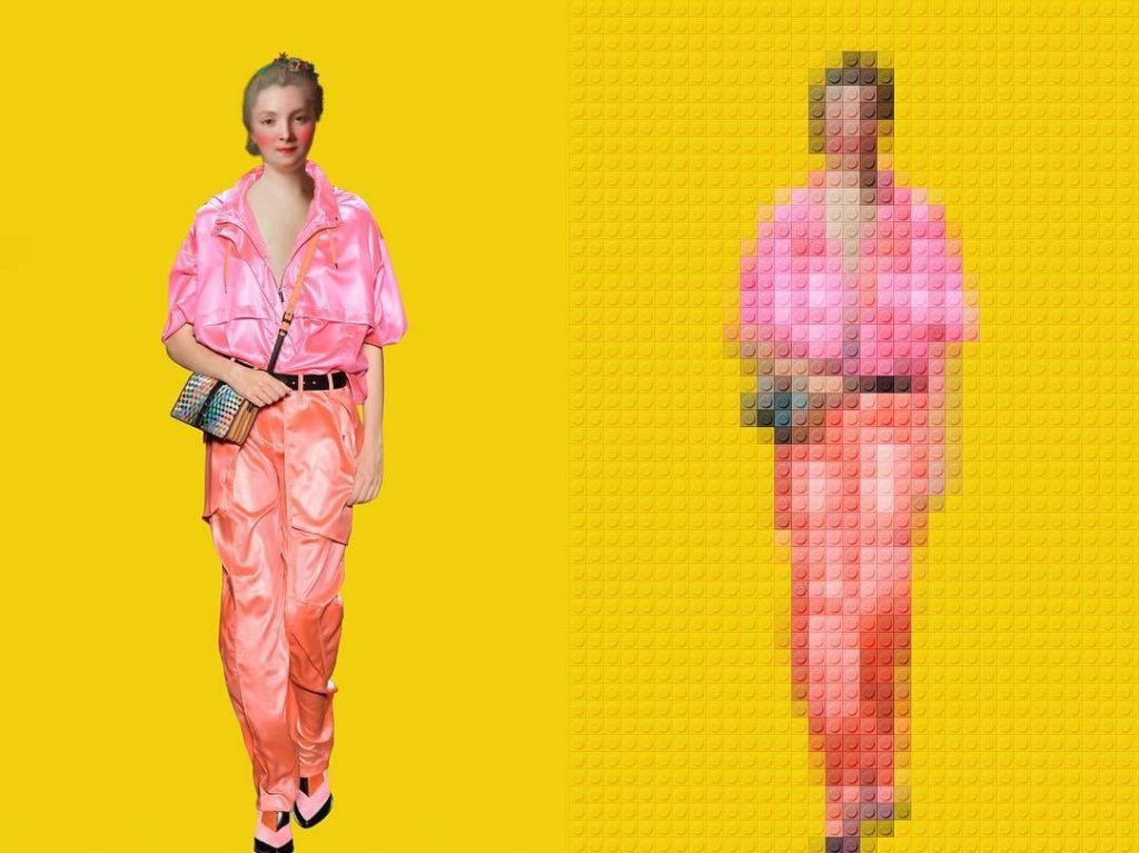 Lego, Rinascimento e moda le creazioni di Edwin Antonio