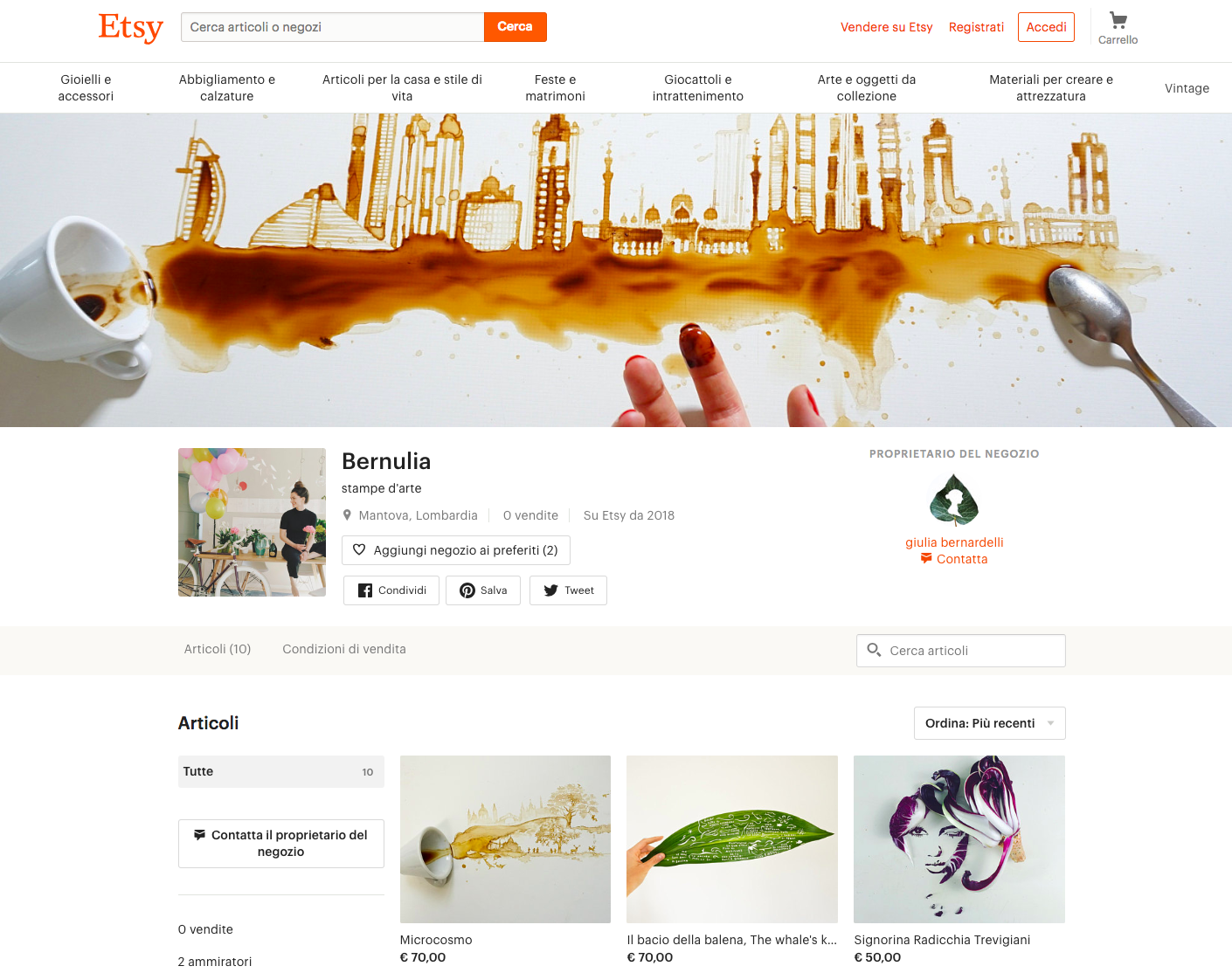 Etsy, Bernulia marketplace | Collater.al
