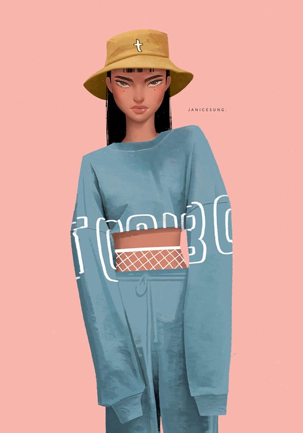 La moda secondo le illustrazioni di Janice Sung | Collater.al 11