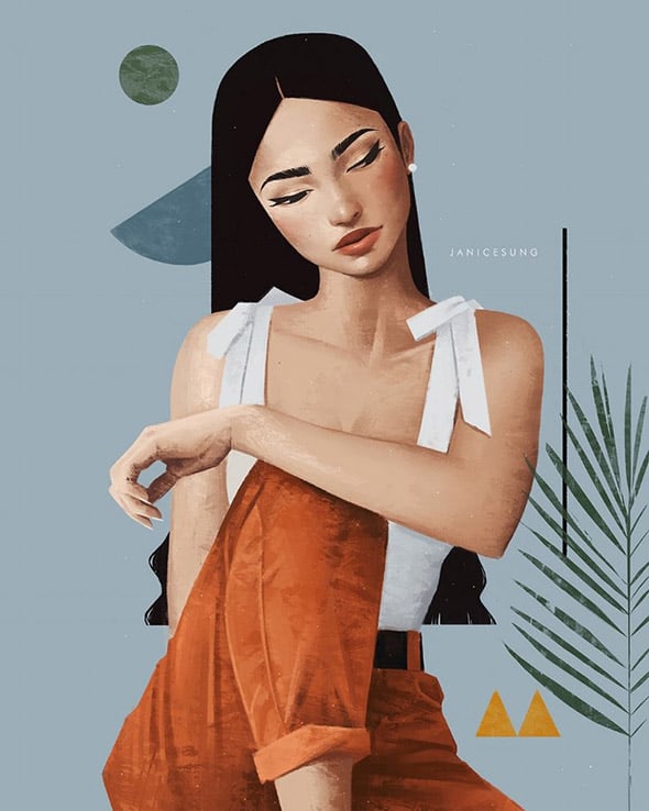 La moda secondo le illustrazioni di Janice Sung | Collater.al 15