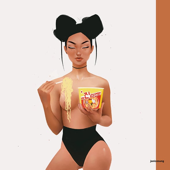La moda secondo le illustrazioni di Janice Sung | Collater.al 2