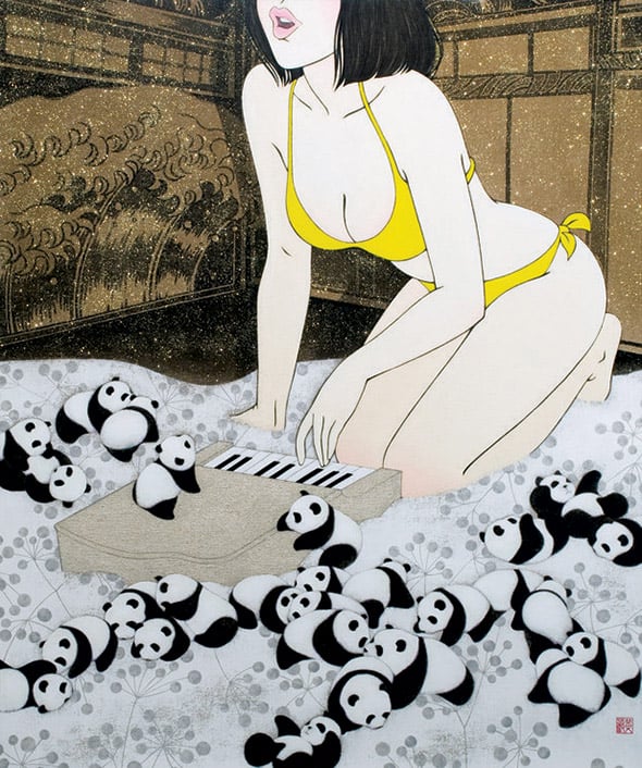 Le originali illustrazioni erotiche di Mee Wong | Collater.al 10