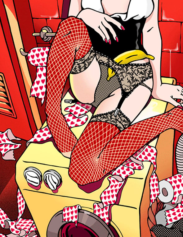 Le originali illustrazioni erotiche di Mee Wong | Collater.al 13