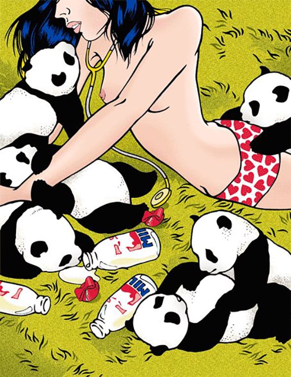Le originali illustrazioni erotiche di Mee Wong | Collater.al 14