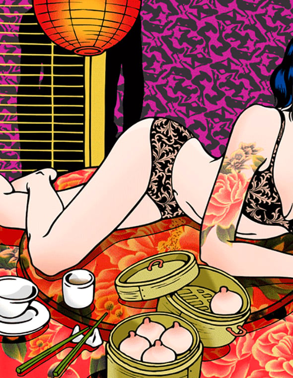Le originali illustrazioni erotiche di Mee Wong | Collater.al 15