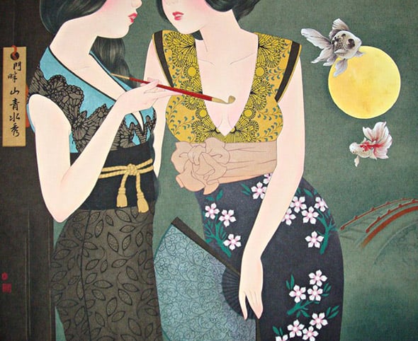 Le originali illustrazioni erotiche di Mee Wong | Collater.al 6