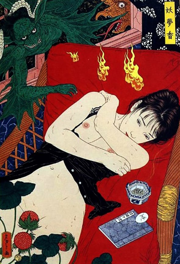 Le originali illustrazioni erotiche di Mee Wong | Collater.al 7
