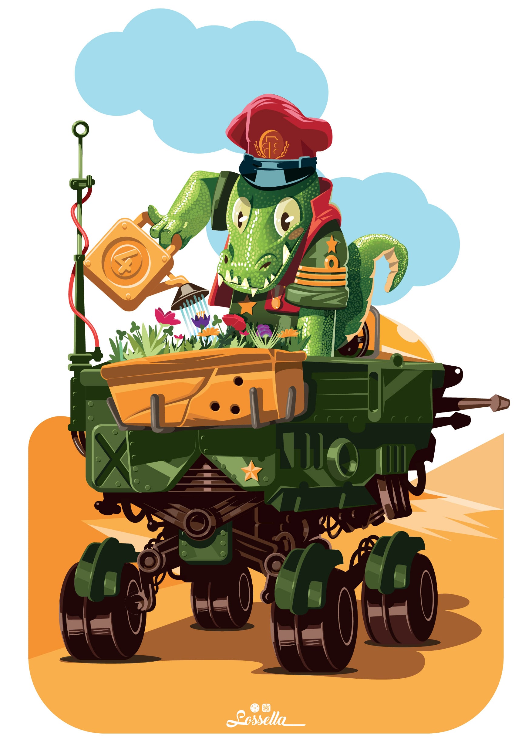 David Sossella, un talento italiano dell'illustrazione | Collater.al