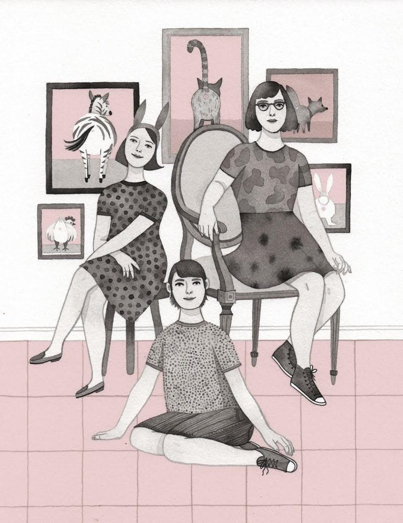 Da donne comuni ad eroine le illustrazioni di Monica Garwood | Collater.al 12