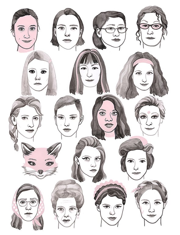 Da donne comuni ad eroine le illustrazioni di Monica Garwood | Collater.al 4