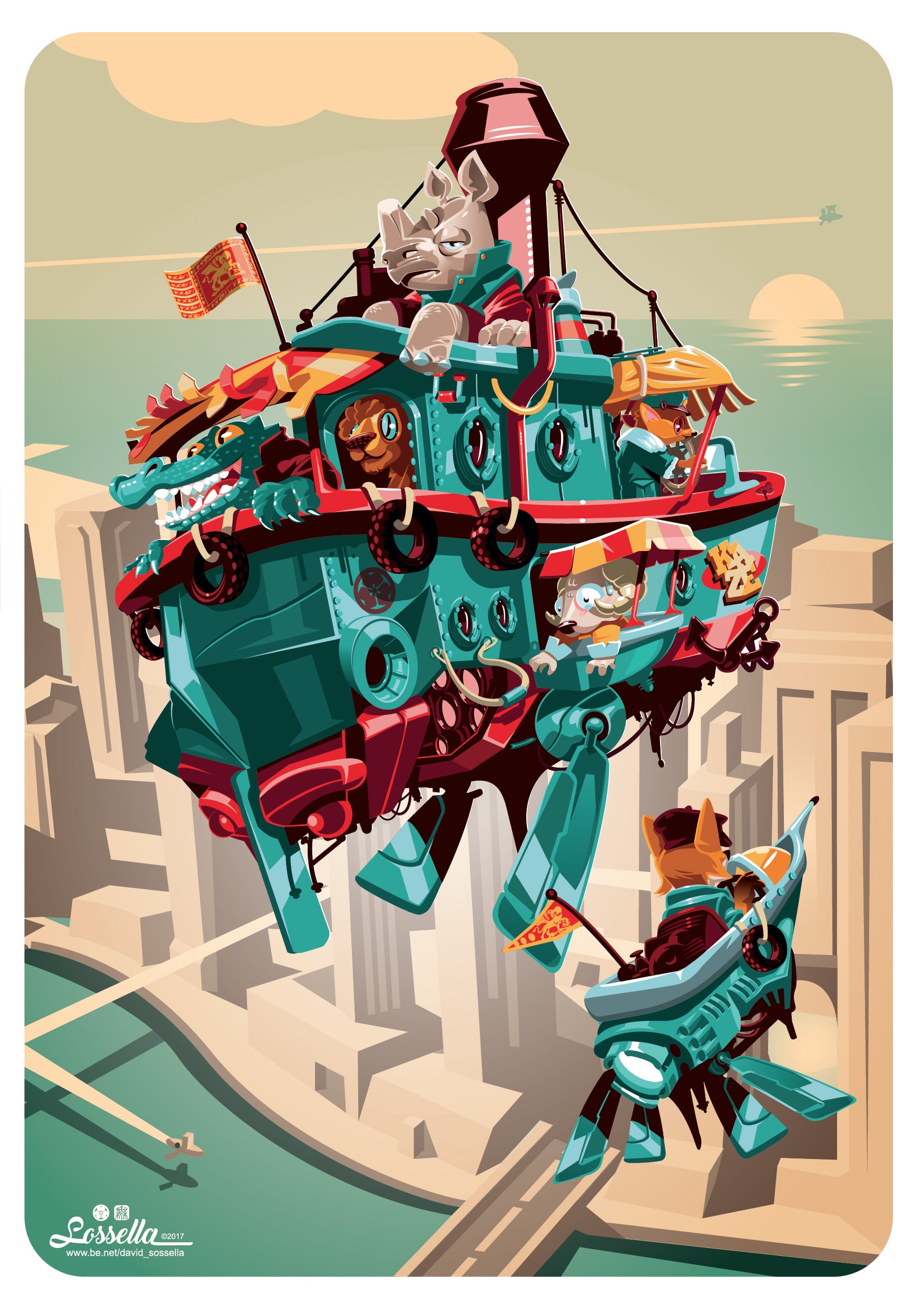 David Sossella, un talento italiano dell'illustrazione | Collater.al