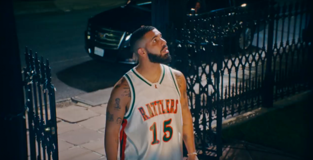 In my feelings video Drake | Collater.al cover