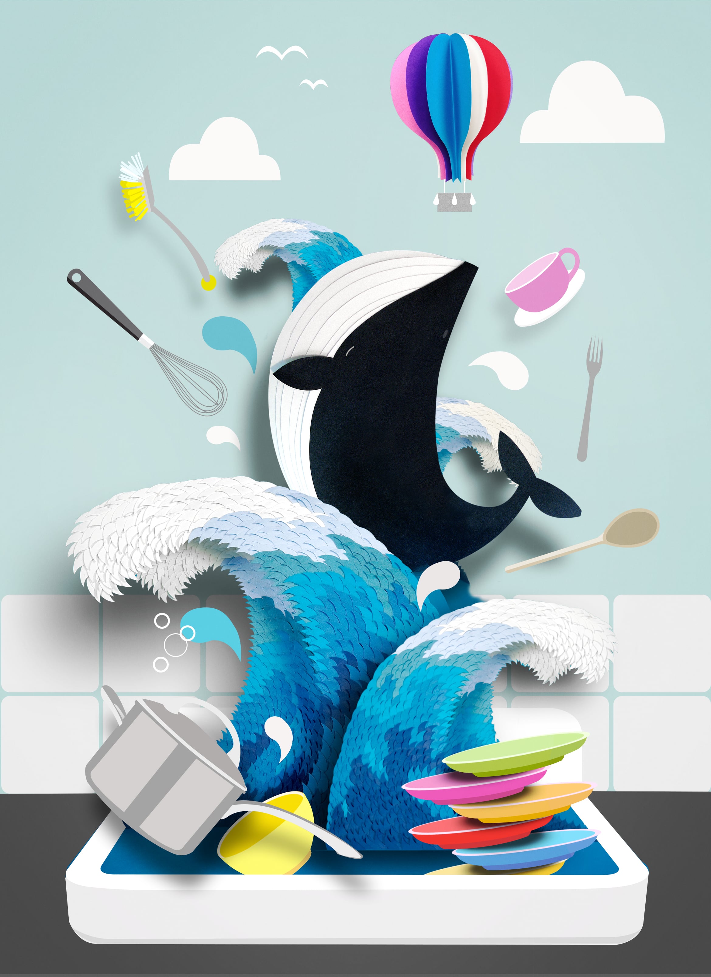 Lisa Lloyd crea delle stupende sculture di carta in 3D | Collater.al