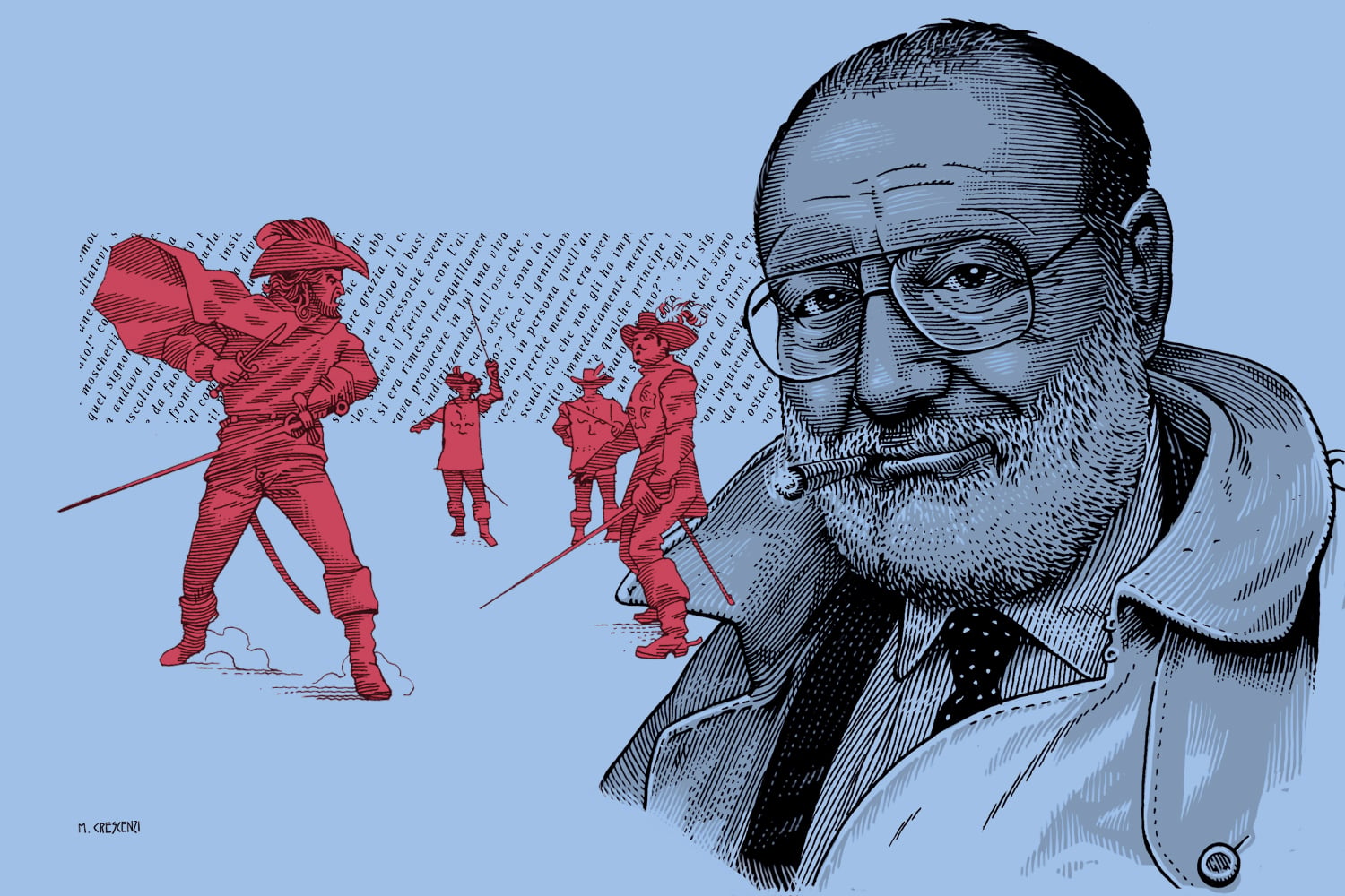 Lo stile inconfondibile dell'illustratore Marcello Crescenzi | Collater.al