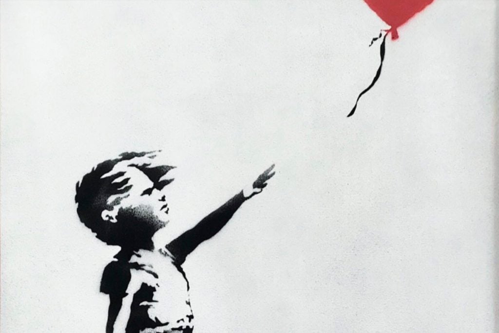 Venduto per un milione di sterline, il quadro di Banksy si autodistrugge | Collater.al