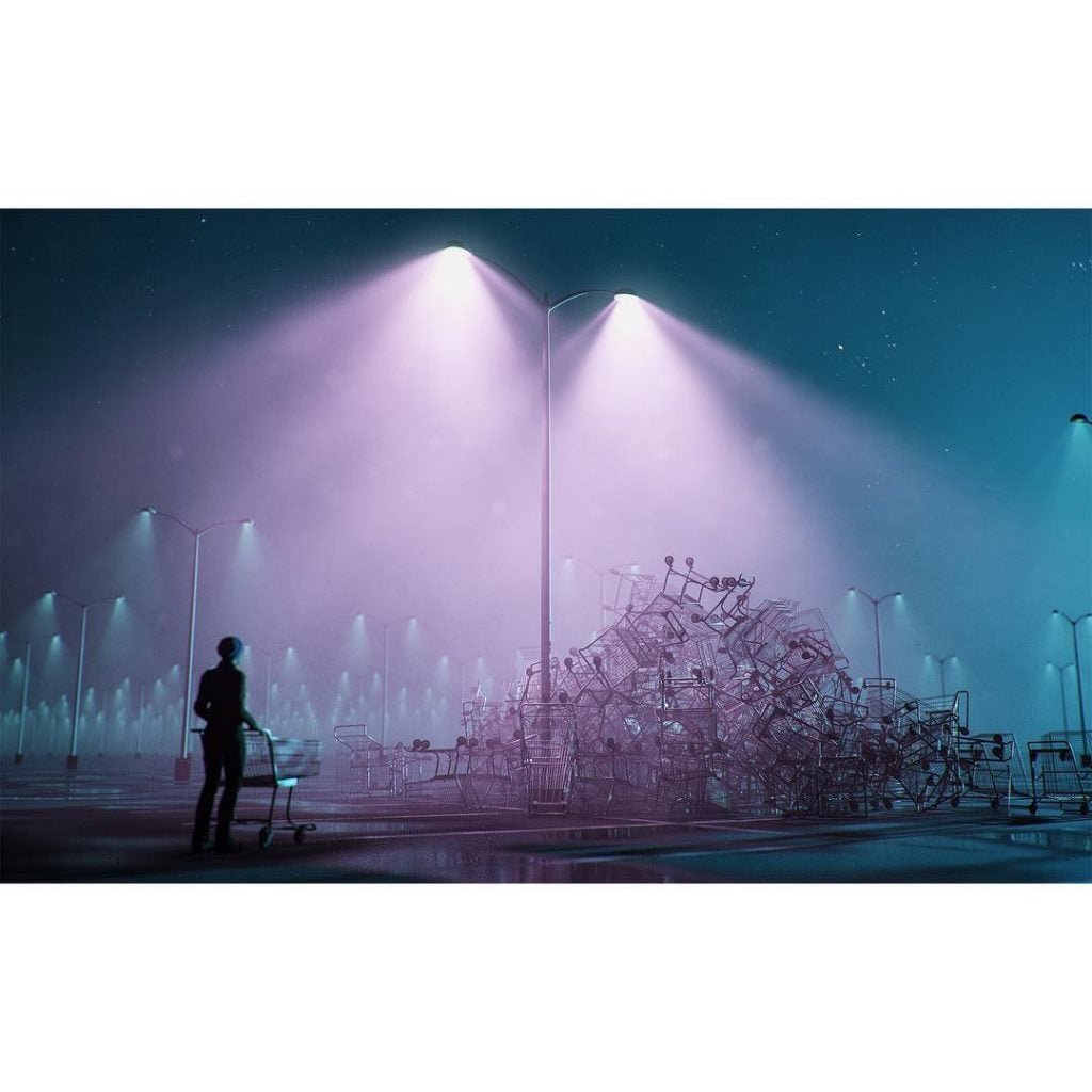 I lavori dreamlike di Tony Nahra, nothing is real | Collater.al