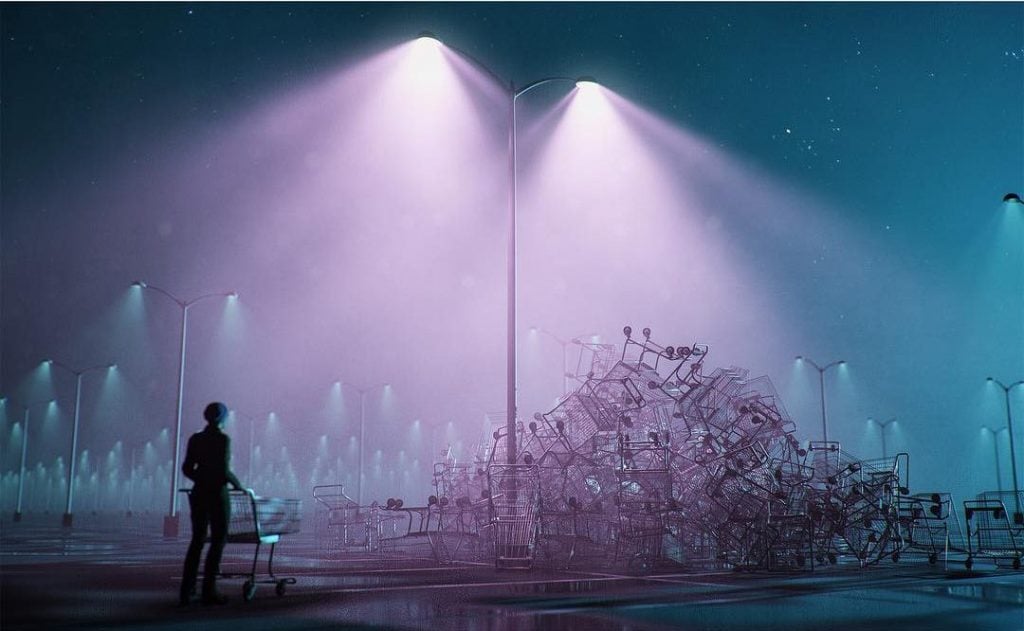 I lavori dreamlike di Tony Nahra, nothing is real | Collater.al