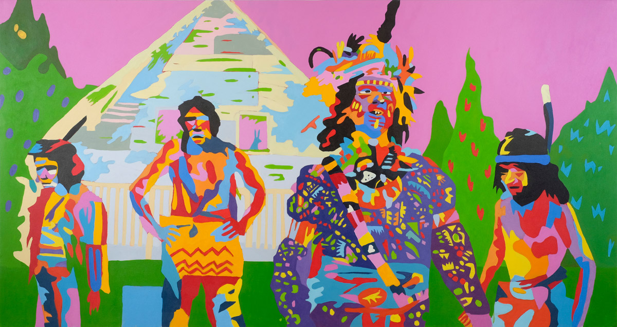 I quadri pop art coloratissimi di Jean Paul Langlois | Collater.al