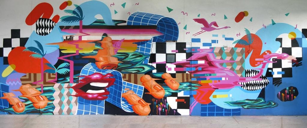 La street art di Murone, un'armonia di colori e forme | Collater.al