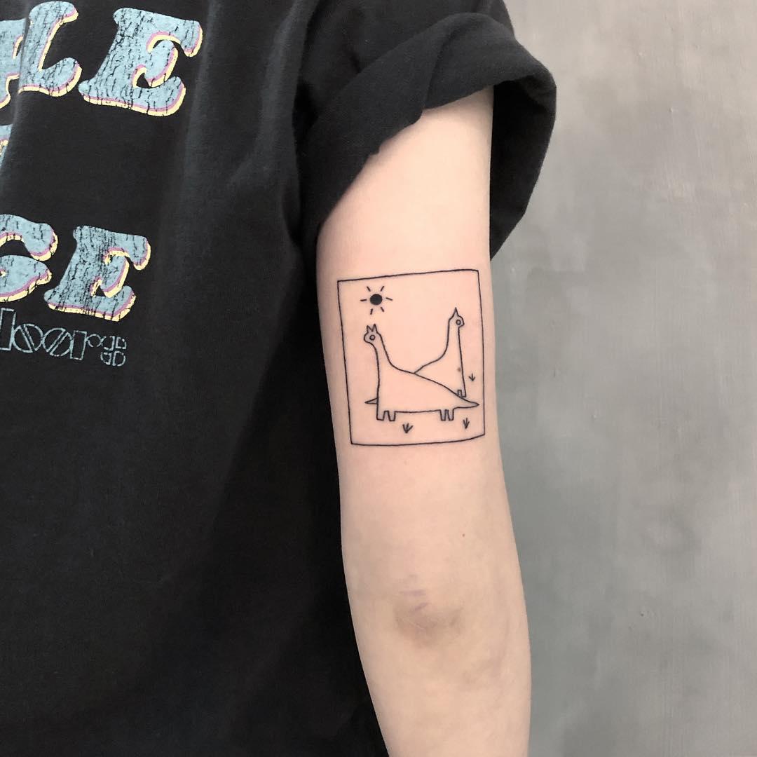 Come le scene di un fumetto: i tatuaggi di Yi Stropky | Collater.al