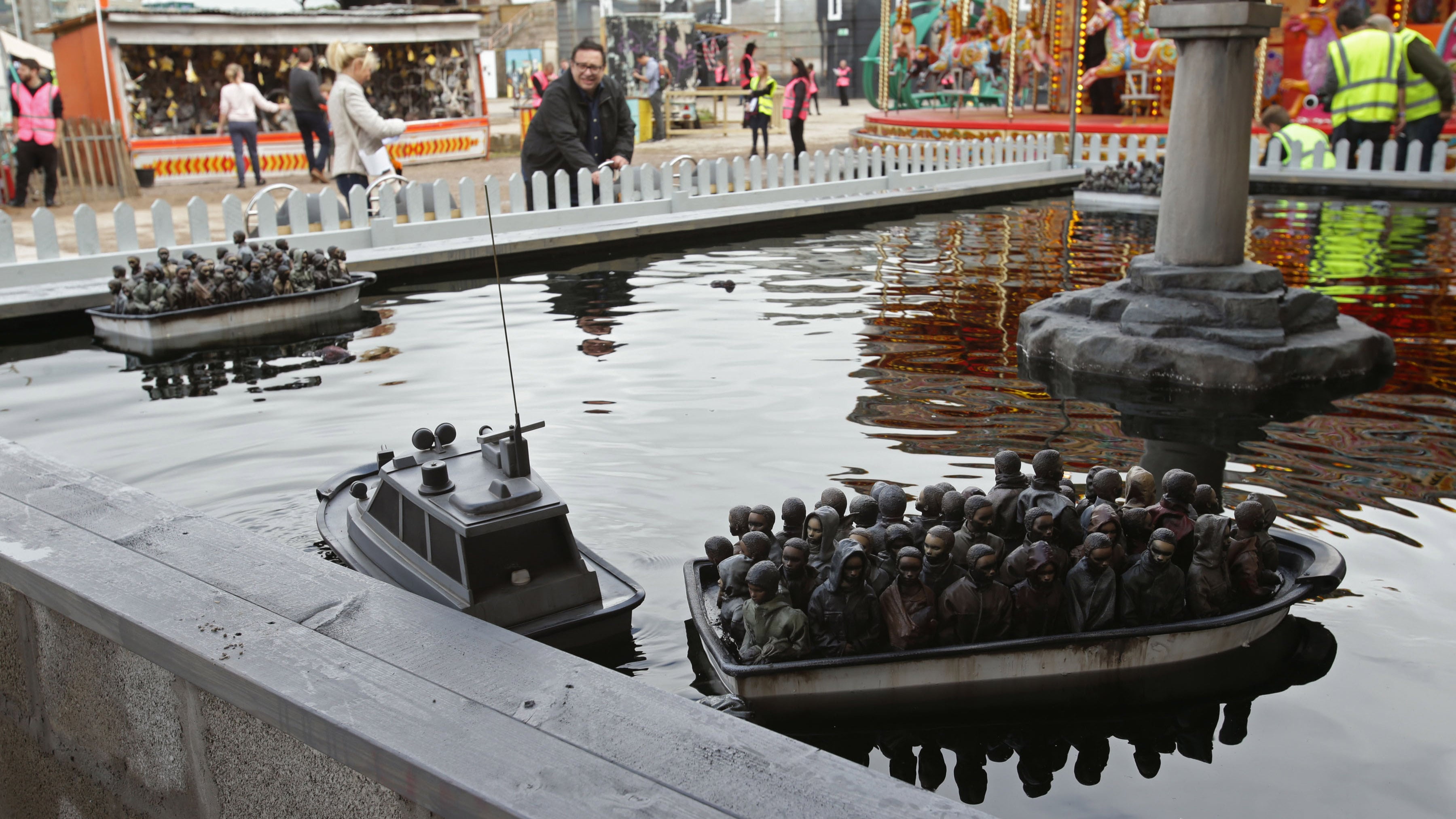 Banksy ha messo in vendita una sua opera per soli 2 sterline | Collater.al