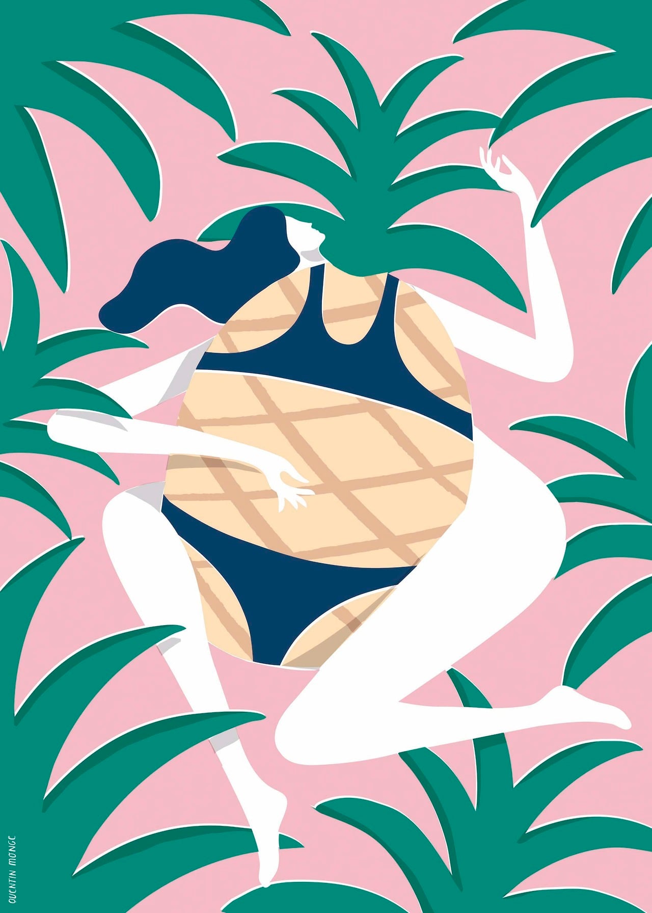 L'armonia delle forme nelle illustrazioni di Quentin Monge | Collater.al 