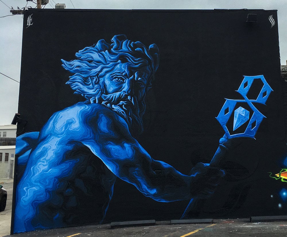 Le icone classiche nella street art di Eric Skotnes | Collater.al