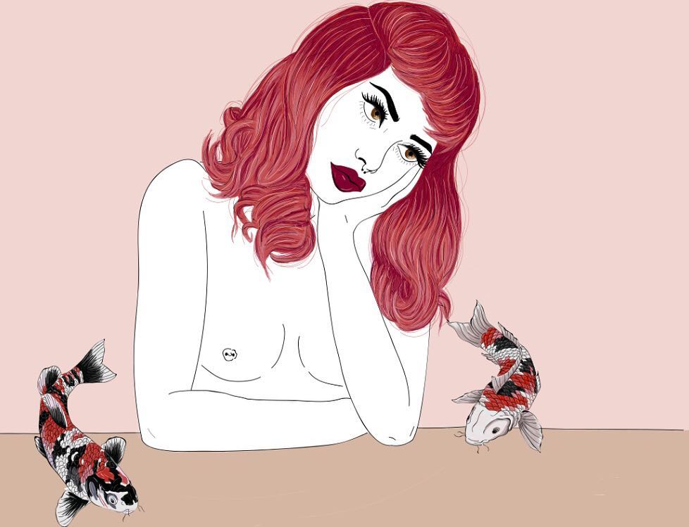 Le illustrazioni NSFW di Wishyouwerehere | Collater.al