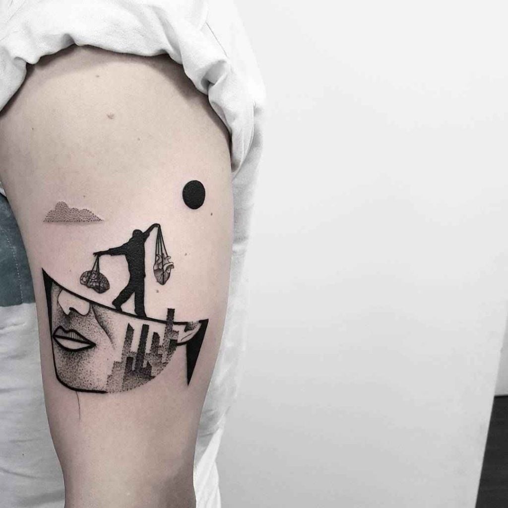 Lo stile pop dei tatuaggi di Matteo Nangeroni | Collater.al