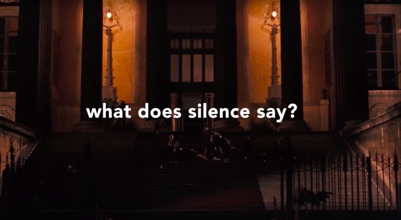 When Words Fail in Movies | Collater.al