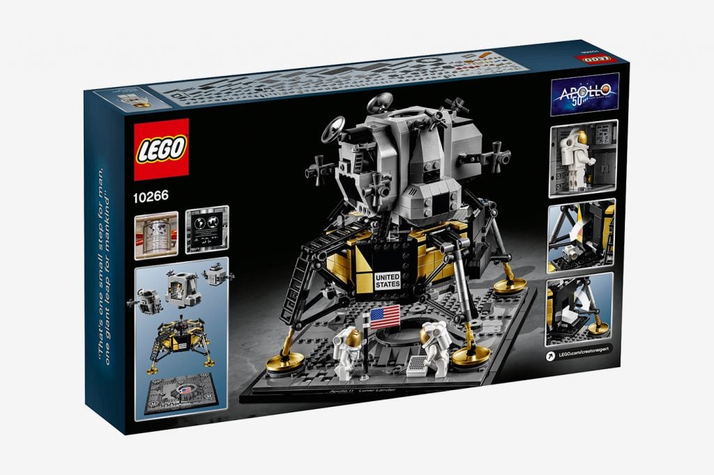 nasa apollo 11 lunar lander lego | Collater.al