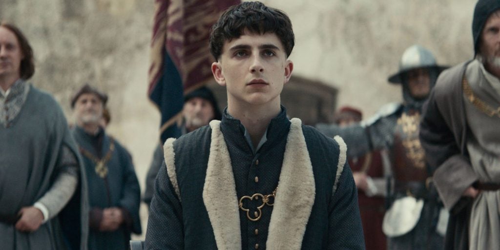 Lunga vita a re Timothee Chalamet protagonista di The King | Collater.al 1