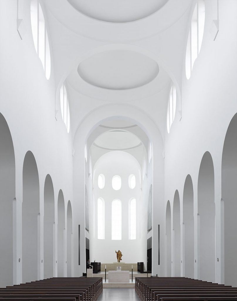 Il restauro minimal della chiesa di St. Moritz in Germania | Collater.al