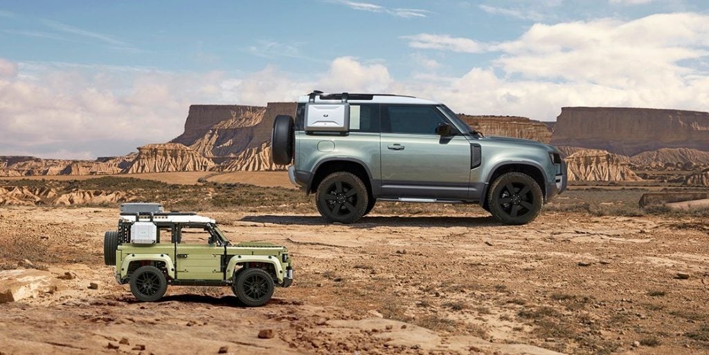 LEGO realizza una versione del nuovo Land Rover Defender | Collater.al