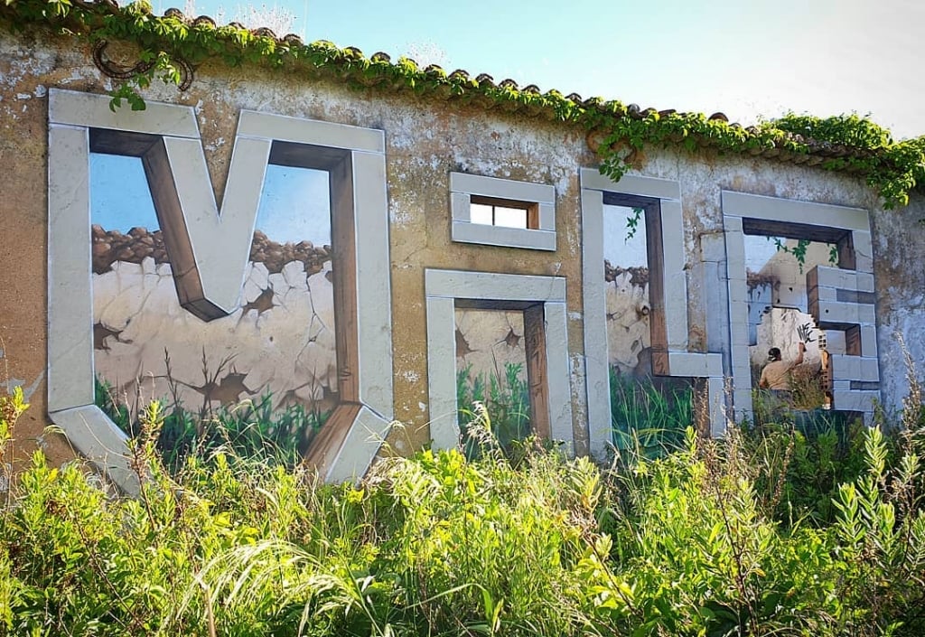 Vile, lo street artist portoghese che illude lo spettatore | Collater.al
