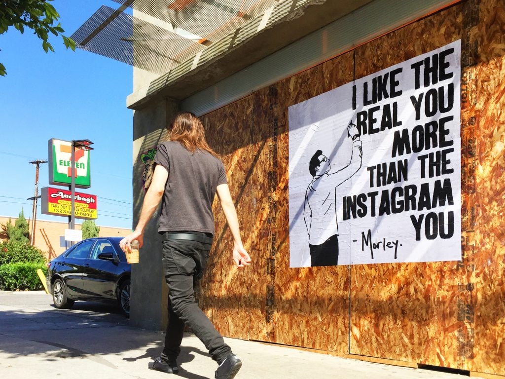 Morley, il lato ironico della street art che fa riflettere | Collater.al