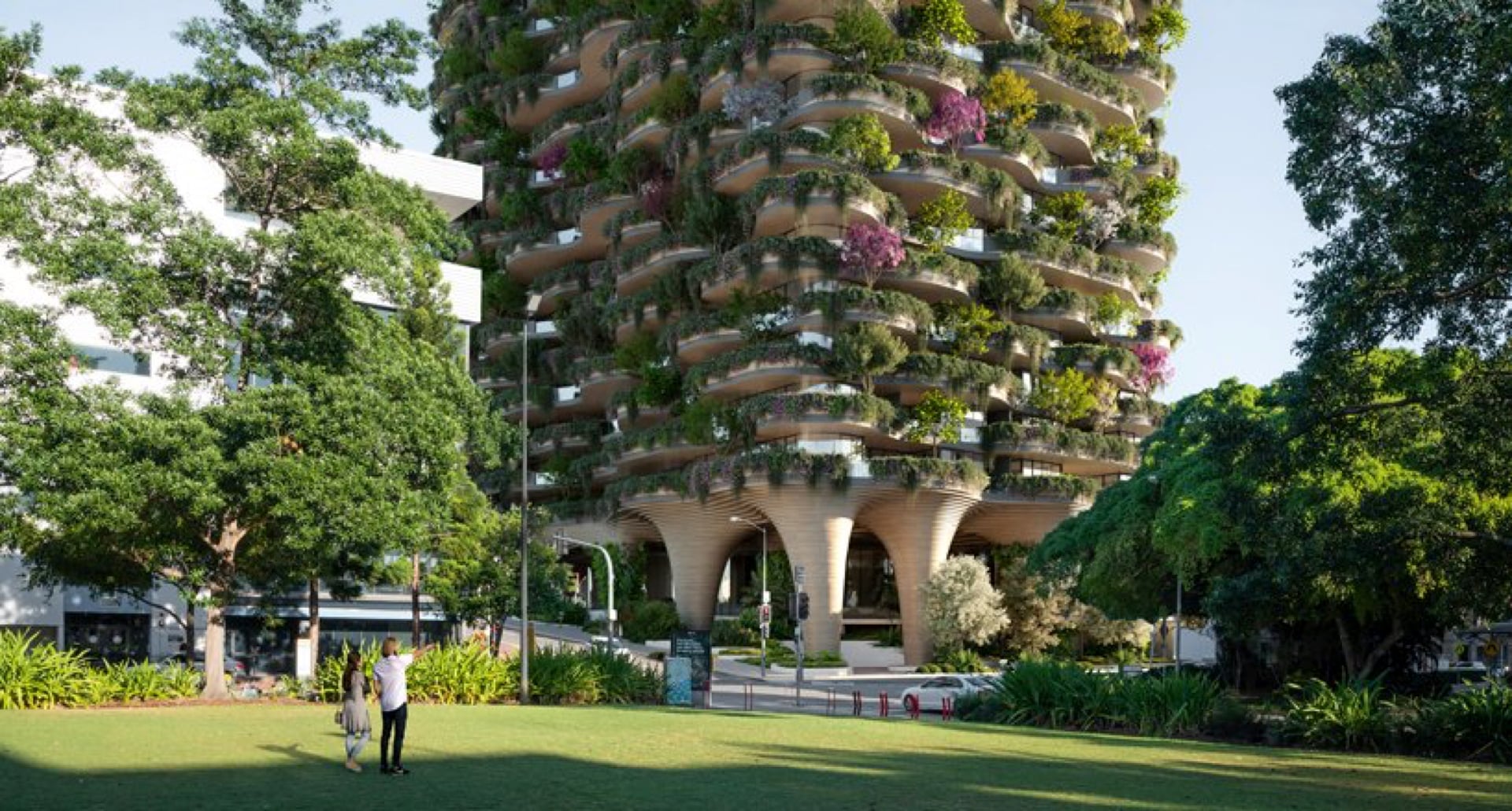 【幕男きいろ】幕男4th The Arth×URBAN FOREST Urban Forest, 30 floors of apartments and nature | Collater.al