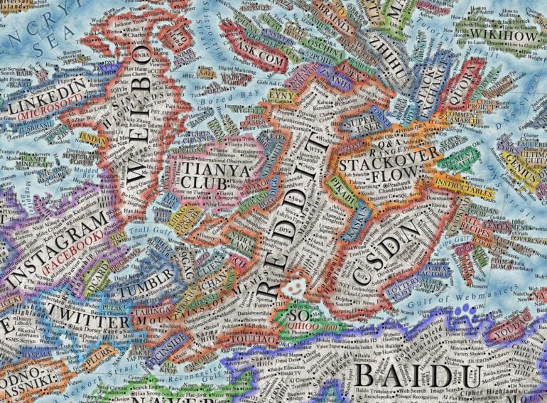 Map of the Internet | Collater.al