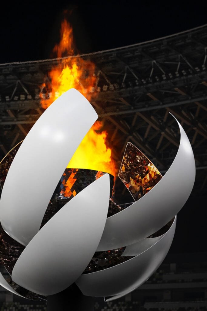 braciere olimpico Nendo