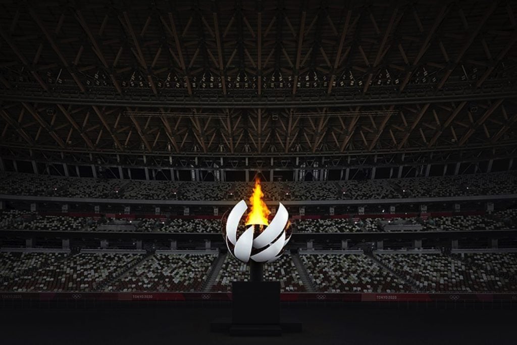 braciere olimpico Nendo