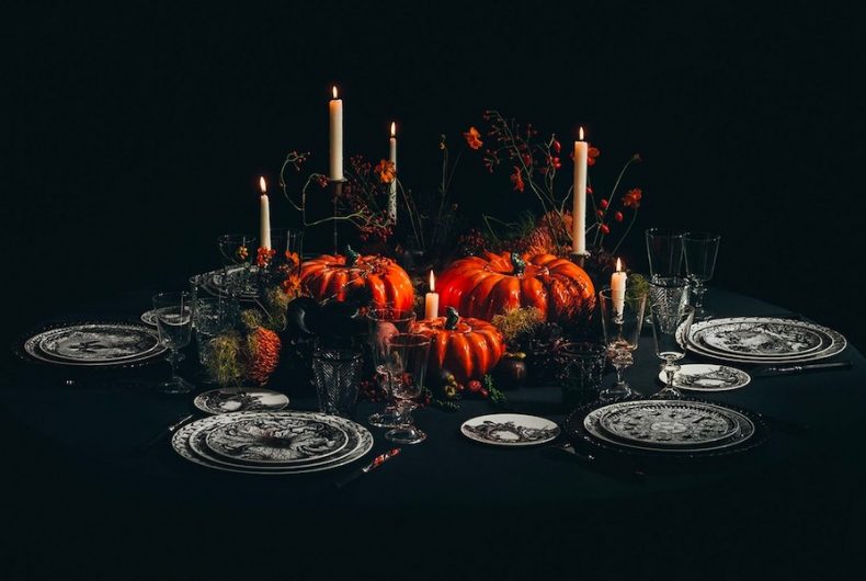 Dior makeover your table for Halloween