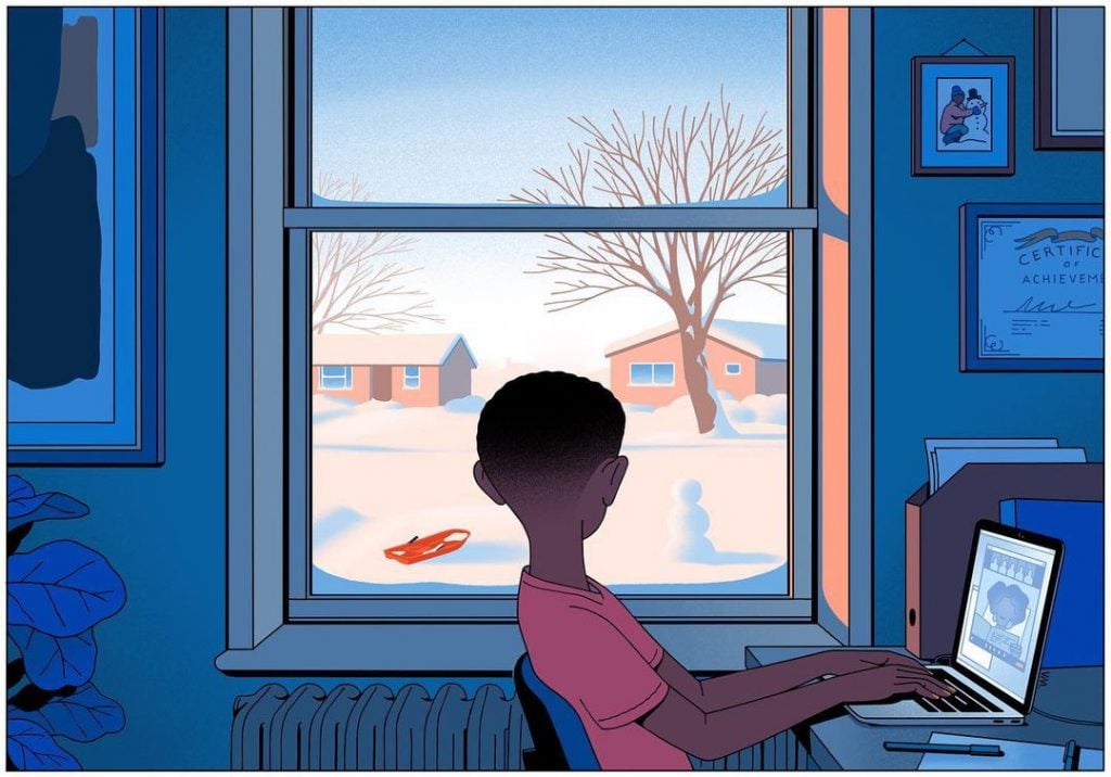 Le illustrazioni di Vincent Mah&eacute; | Collater.al