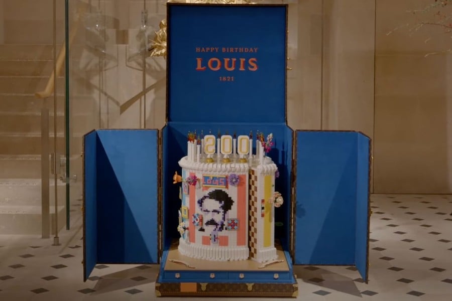 The 200 years of Louis Vuitton celebrated (also) with LEGO