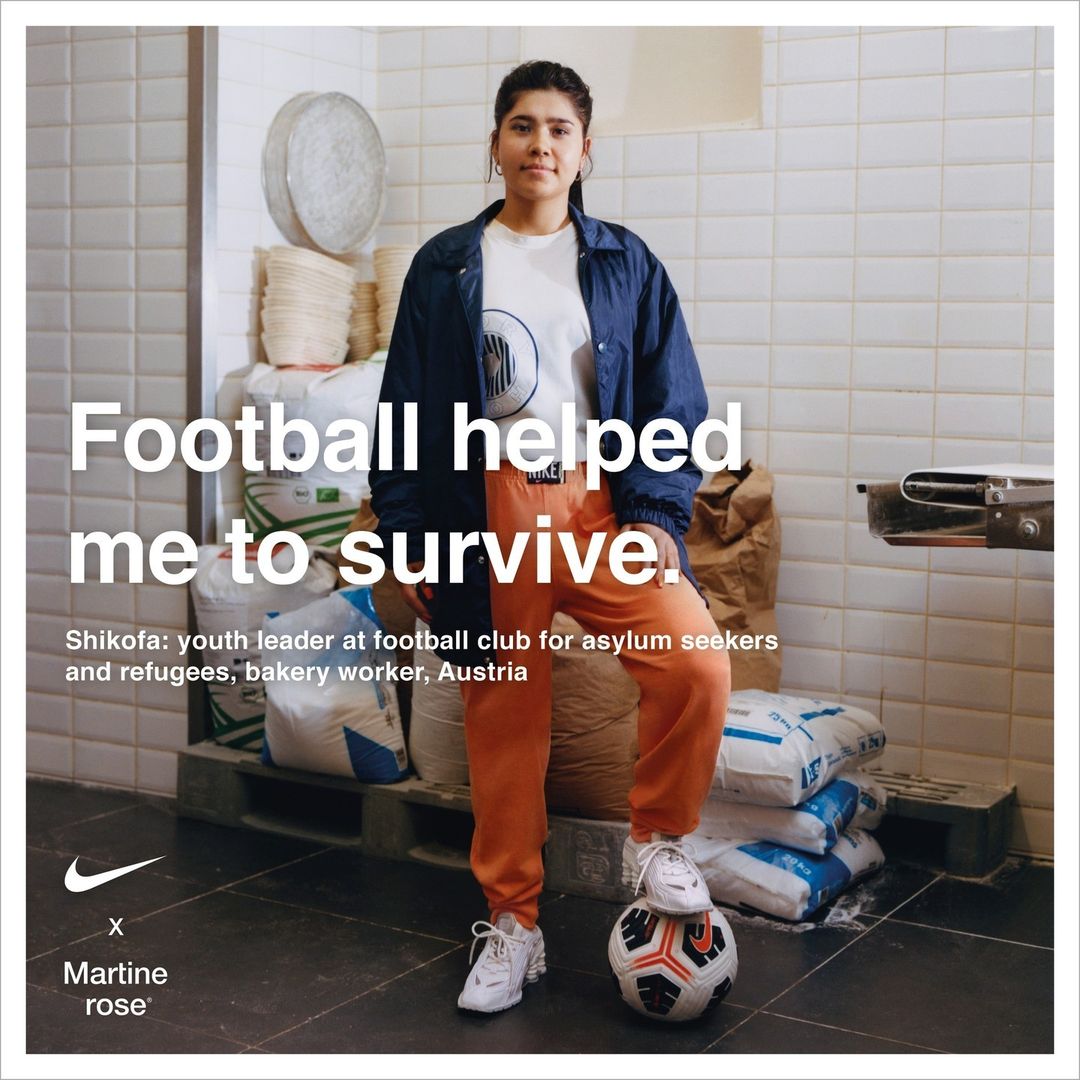 Martine Rose and Nike celebrate the women in football