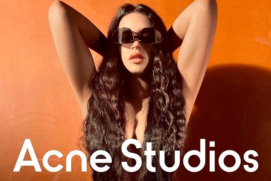 Rosalía is the new face of Acne Studios