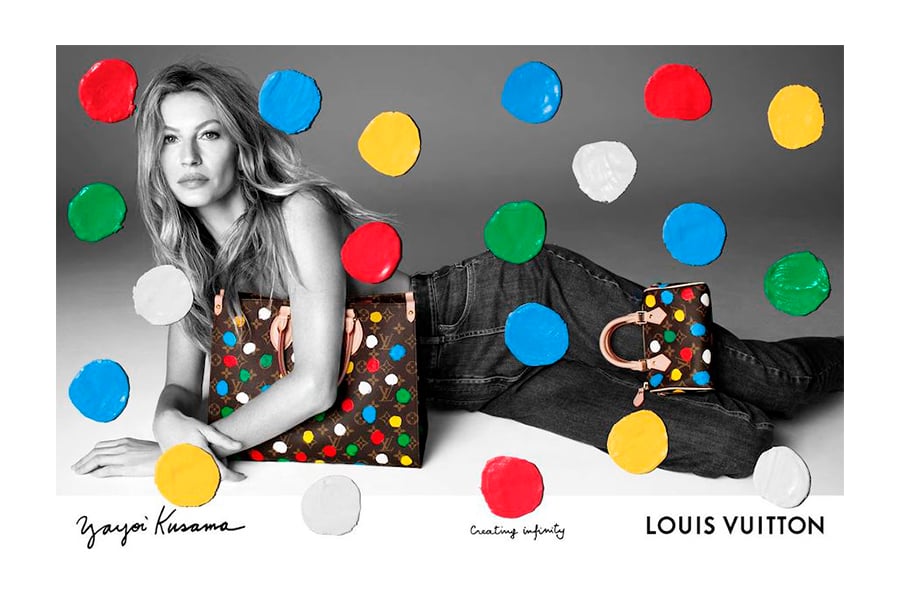 Louis Vuitton: arte, moda e pois nello store a Milano