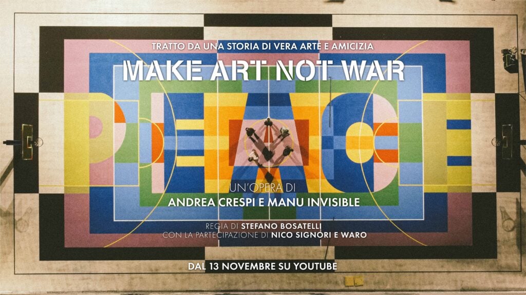 make art not war