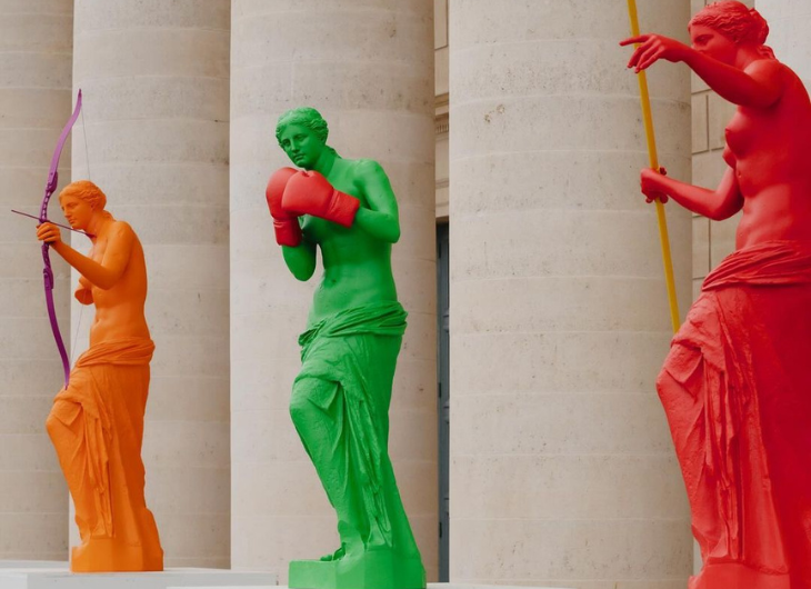 Laurent Perbos' Six Venuses Celebrate The Olympics | Collater.al