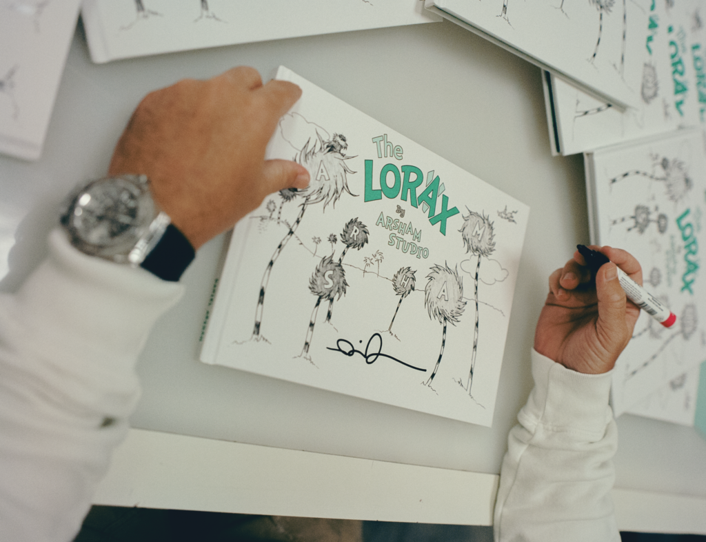 Arsham rethinks The Lorax and talks about pollution | Collater.al